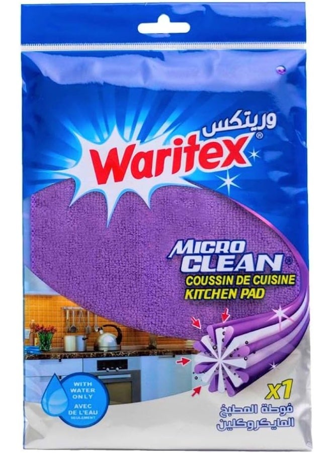 Waritex Micro-Clean Kitchen Towel – Ultra Absorbent Microfiber Cleaning Towel, Reusable & Lint-Free Kitchen Cloth for Drying, Wiping & Deep Cleaning - Image 1